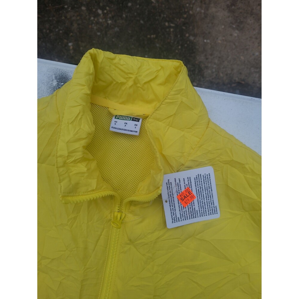 Puma  Windbreaker zip Jacket  New - Picture 5 of 10